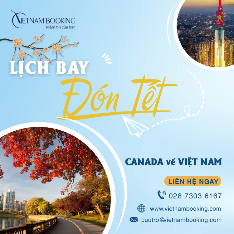 Chuyến bay từ Canada về Việt Nam