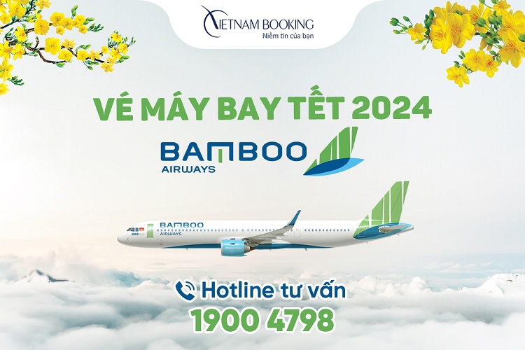 vé máy bay Tết từ Bamboo Airways