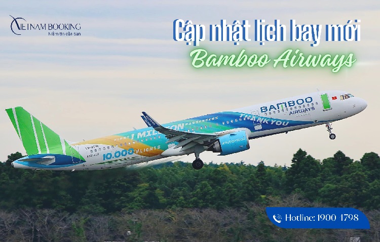 lịch bay Bamboo Airways